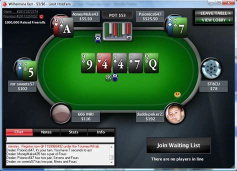 Multi Vegas PokerStars